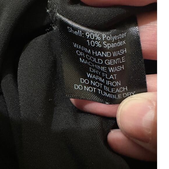 I.AM.GIA Sapphira Lace-Up Top Long Sleeve Y2K 90s It Girl Black, size M - Picture 5 of 10